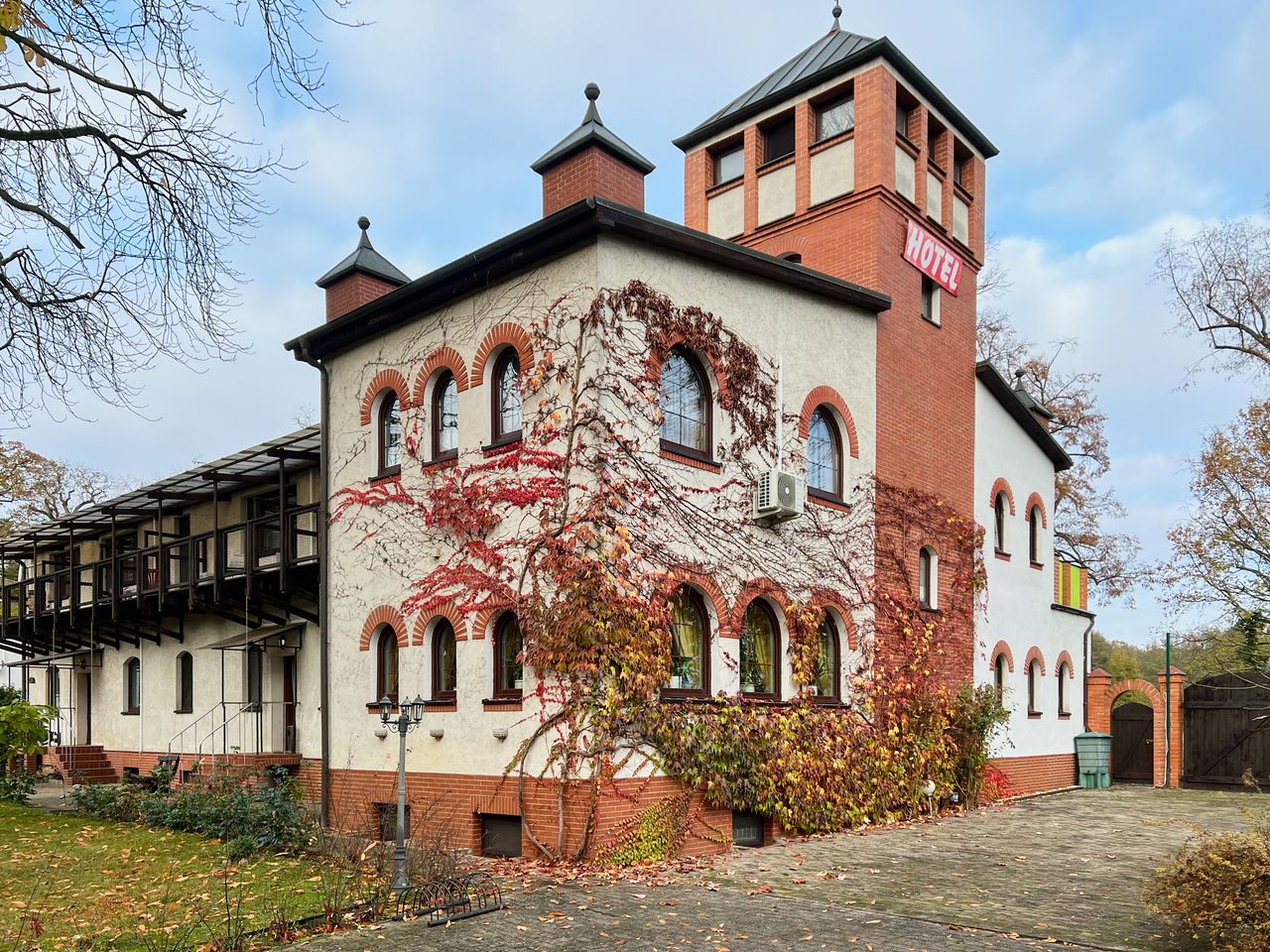 Gartenansicht Hotel